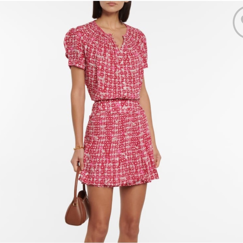 Poupette St Barth Giselle Floral Mini Dress Size XS